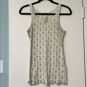 Hollister Logo Print Tank Top